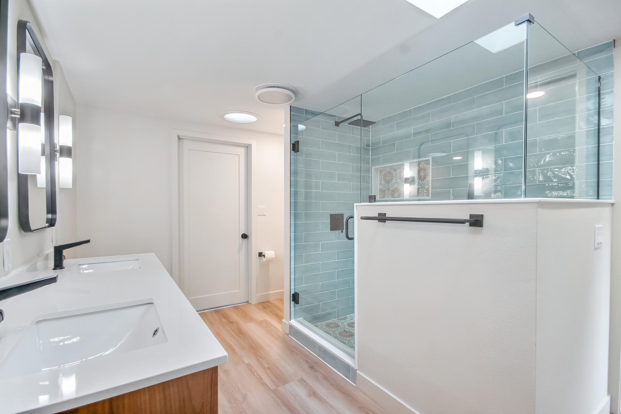 Professional bathroom renovation showcasing quality craftsmanship and attention to detail by Rainier Home Renovations