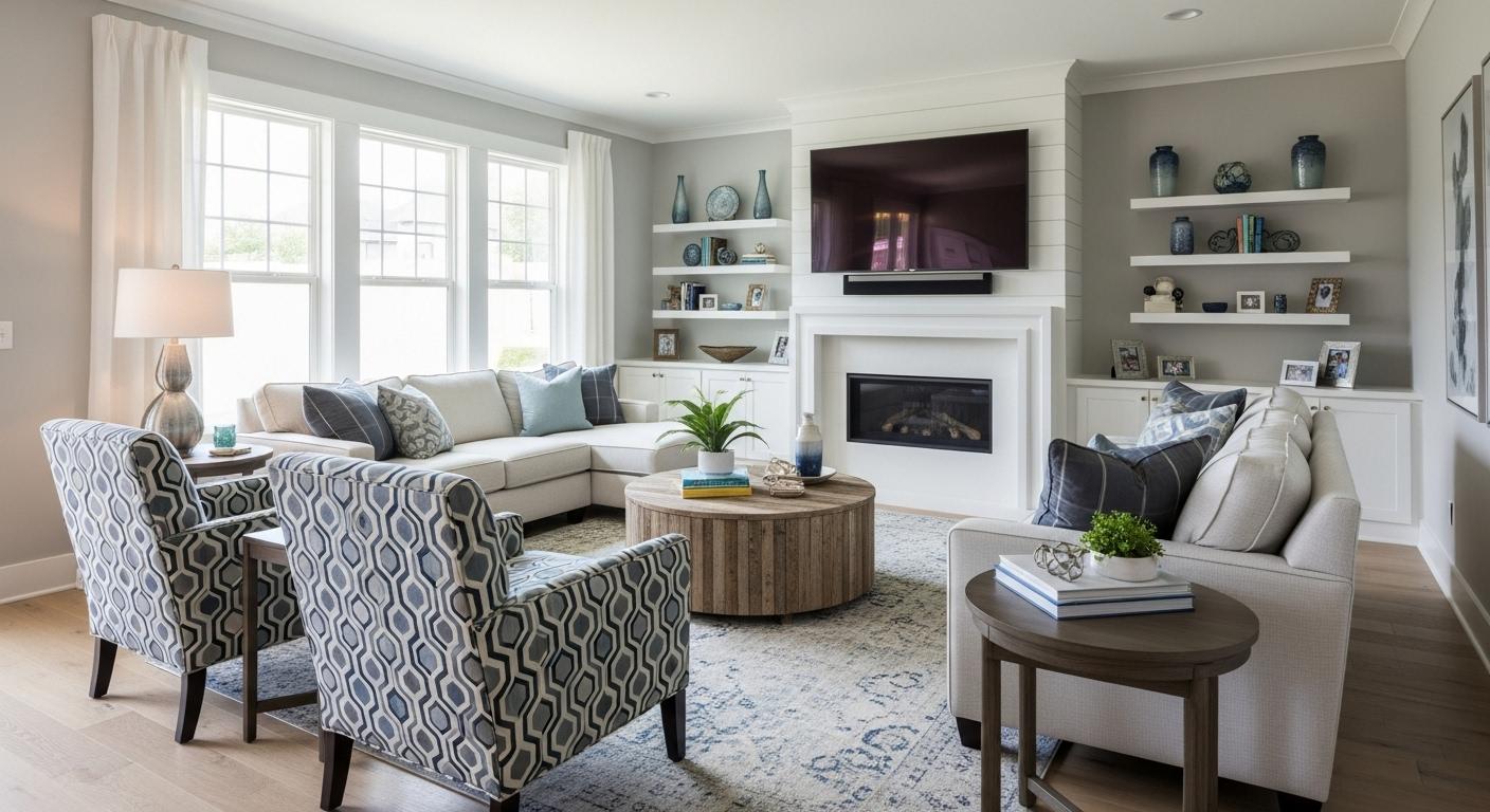 Beautiful remodeled home interior