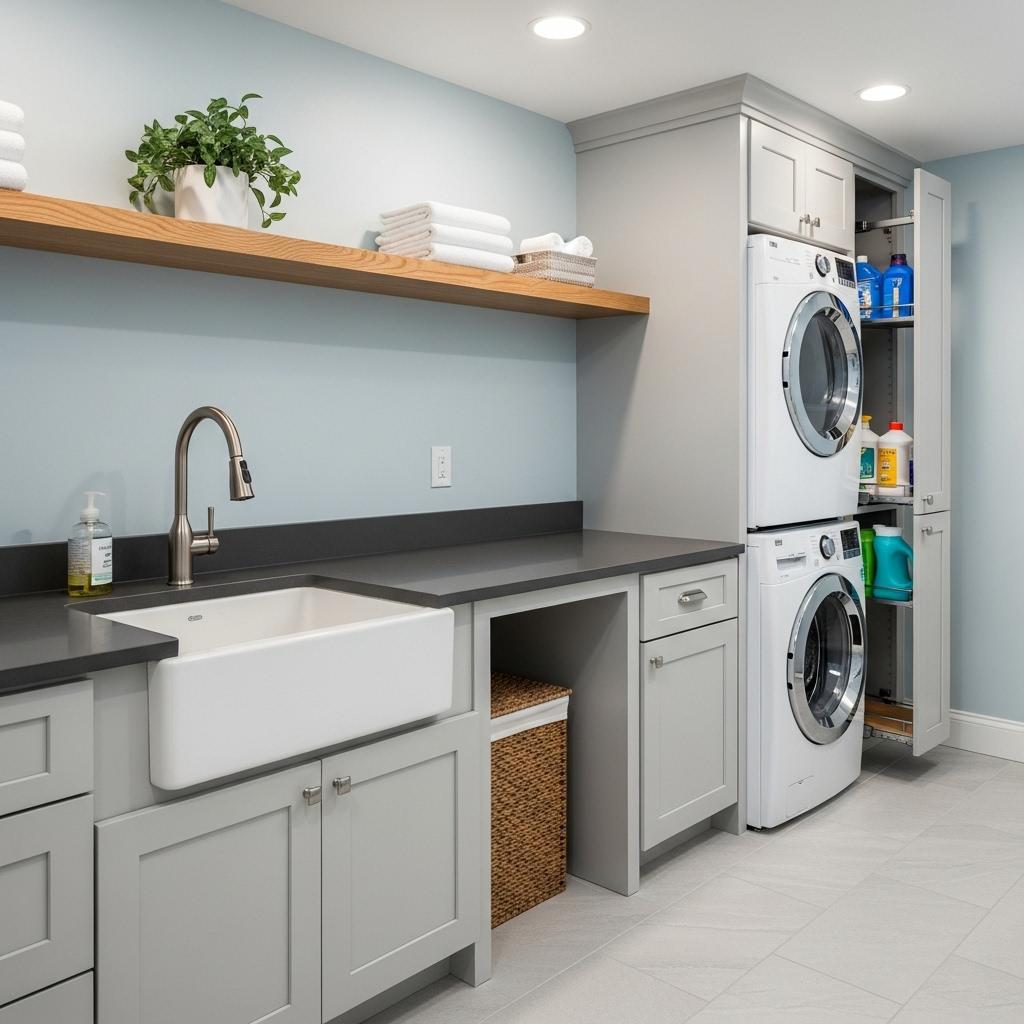 Professional mudroom upgrade services Enumclaw WA - custom benches and storage