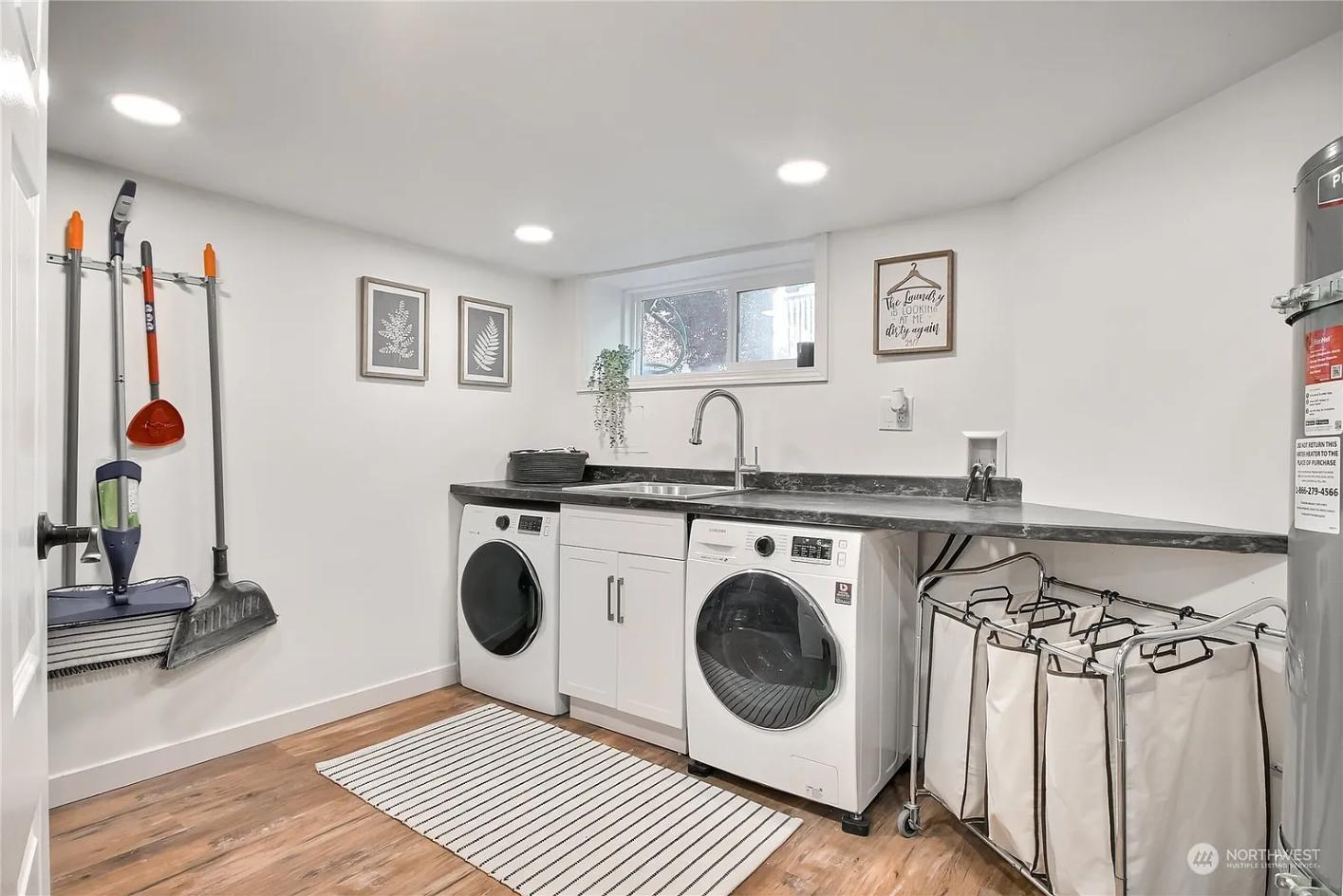 Laundry room upgrades in Kent WA